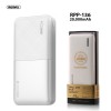 Remax Powerbank RPP-136 Linon 2 Power 20000mAh Άσπρο