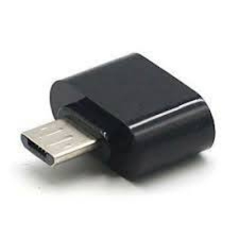 OEM MICRO USB ΣΕ USB OTG ΑΝΤΑΠΤΟΡΑΣ Μαύρος