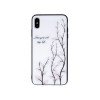 Oem Back Cover Magic glass leaves ΓΙΑ Apple iPhone 11 Pro Max Άσπρο