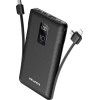 Awei P8K  Adaptive Charge Power Bank 10000 mAh - Μαύρο